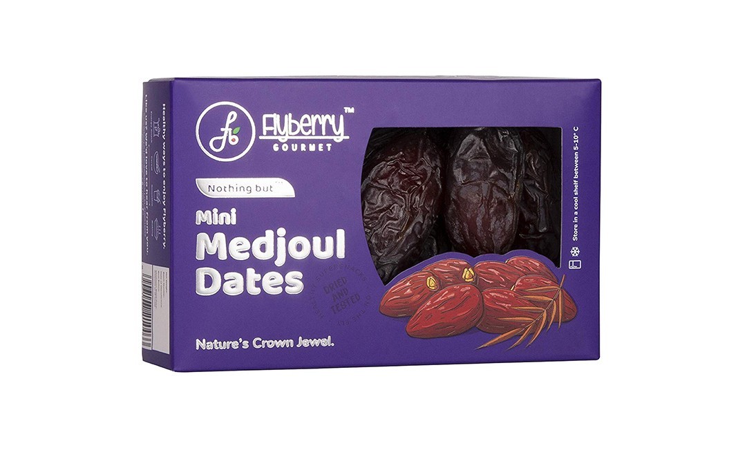 Flyberry Gourmet Mini Medjoul Dates    Box  200 grams